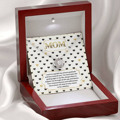 JGF Jewelry Gifts for Family My Mom I Love You Mommy Necklace From Son And Daughter