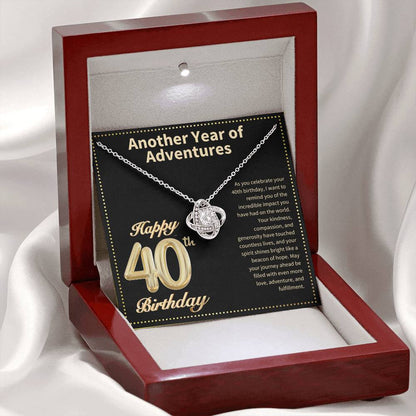 JGF Jewelry Gifts for Family 40th Birthday Card for Women