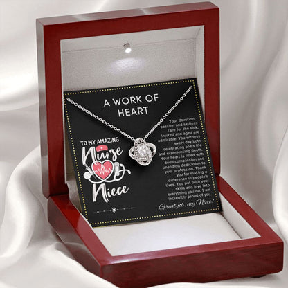 JGF Jewelry Gifts for Family | My Niece Is A Nurse | Birthday Gift For Niece Adult From Aunt And Uncle
