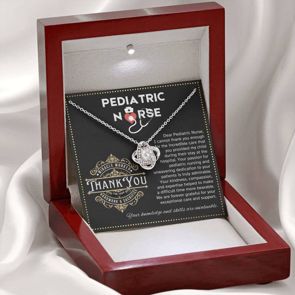JGF Jewelry Gifts for Family | Pediatric Thank You Card For Nurse