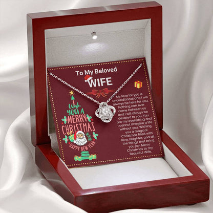 JGF Jewelry Gifts for Family To My Wife Celtic Necklace For Women Romantic Gifts For Her