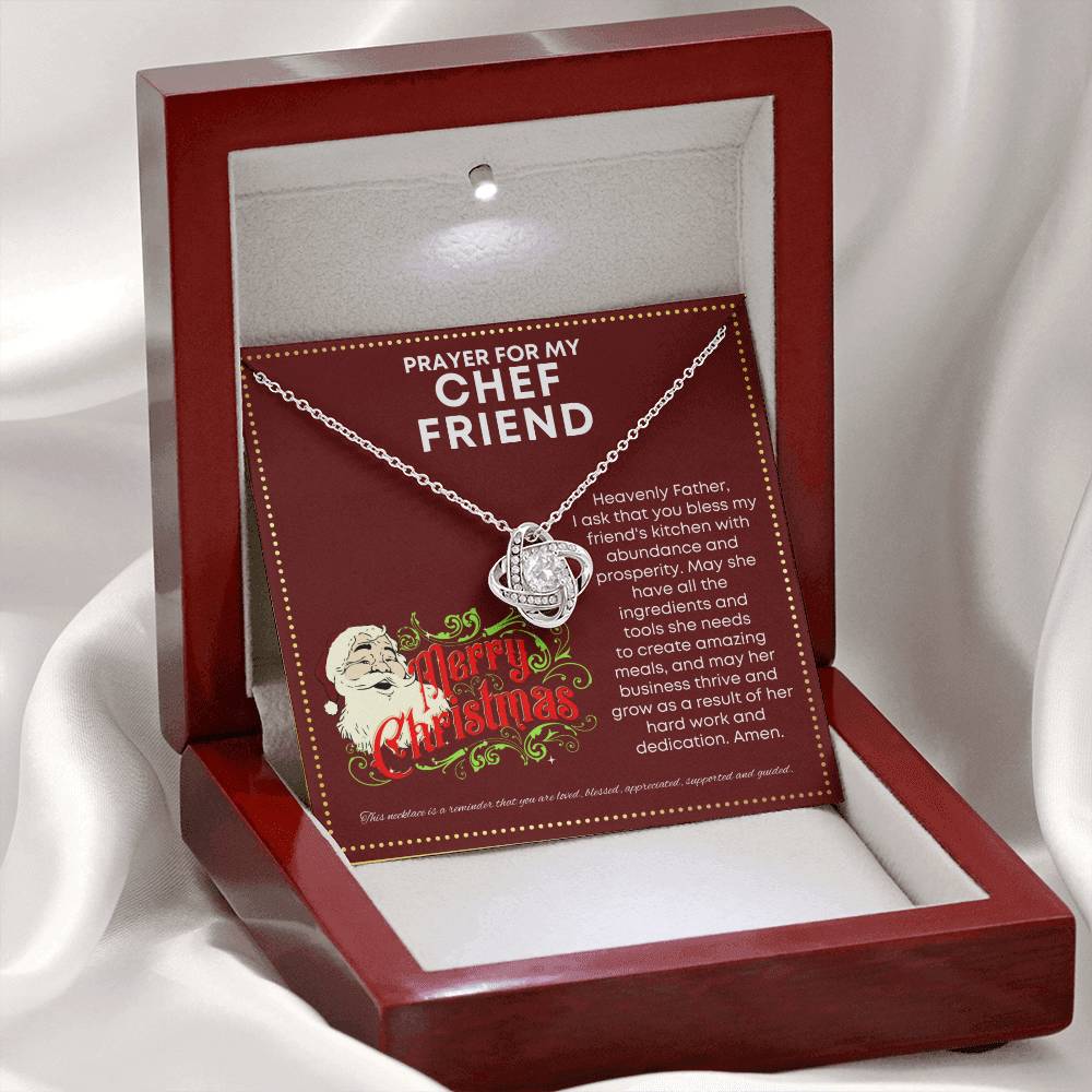 JGF Jewelry Gifts for Family Gift For Chef Friend Sterling Silver Necklace