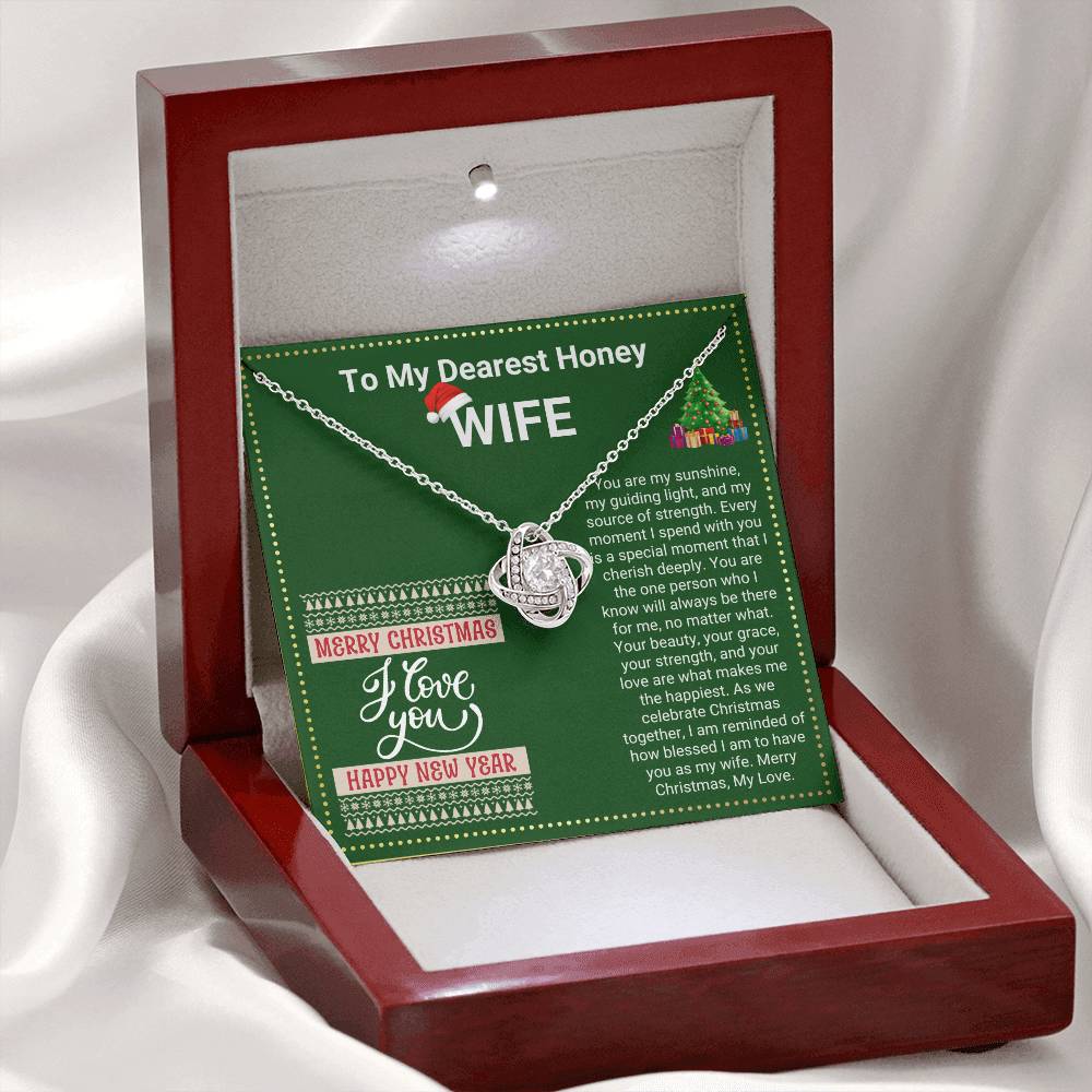 JGF Jewelry Gifts for Family Christmas Card For Wife
