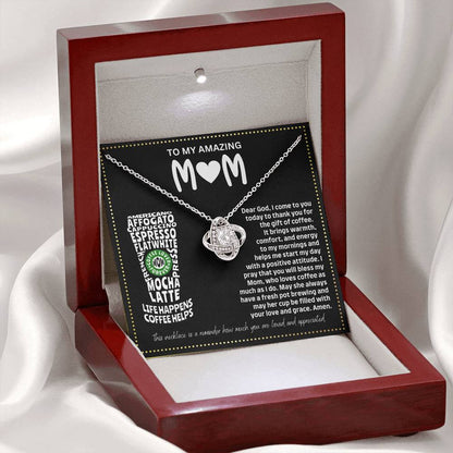 JGF Jewelry Gifts for Family Birthday Gift For Coffee Lover Mom Who Has Everything
