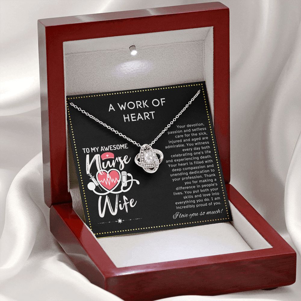 JGF Jewelry Gifts for Family | Nurse Appreciation Gifts For Wife | Mothers Day Gifts For Wife From Husband Necklace