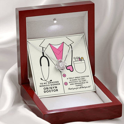 JGF Jewelry Gifts for Family Thank You Gift for OBGyn Doctor