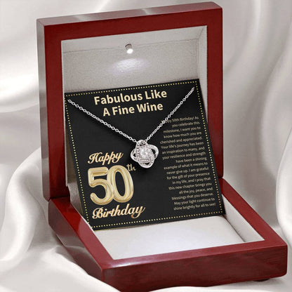 JGF Jewelry Gifts for Family 50 Year Old Birthday Gifts For Women