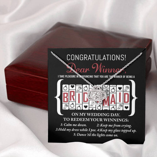 Bridesmaid-The Winner Of