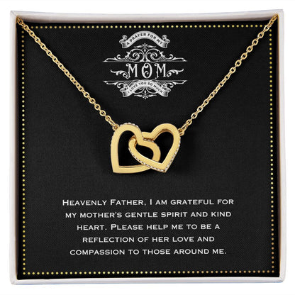 JGF Jewelry Gifts for Family - Sterling Silver Heart Choker Necklace For Pregnant Women On Mothers Day From Young Son