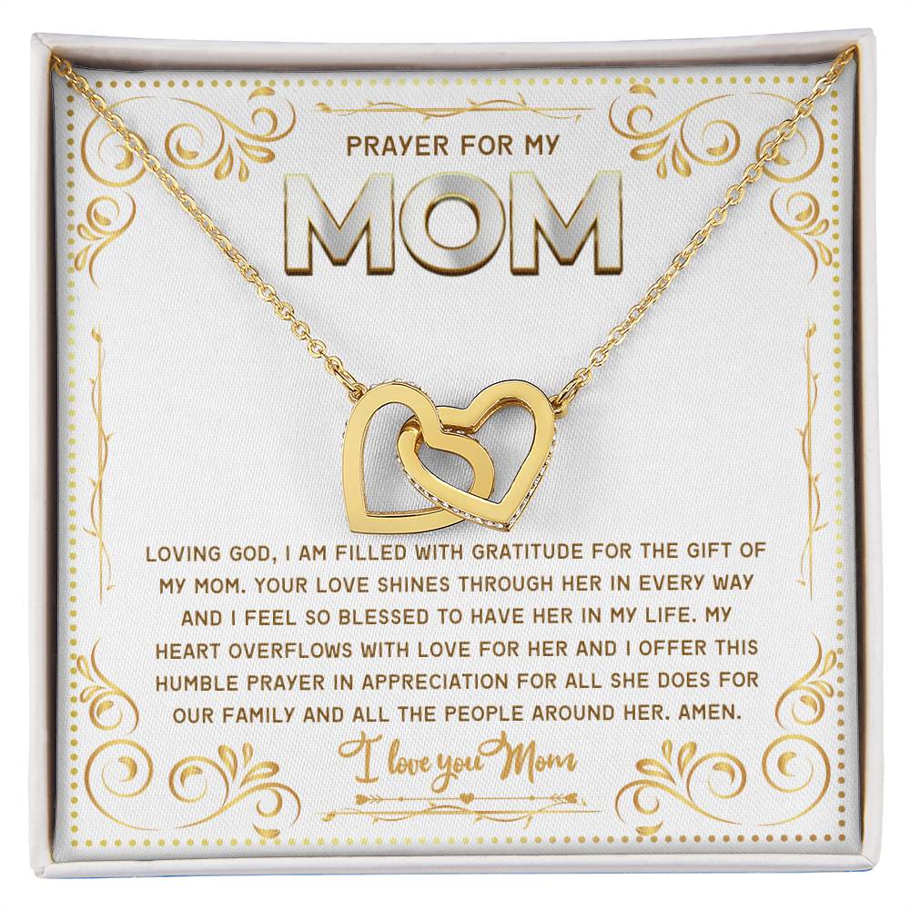 JGF Jewelry Gifts for Family Double Hearts Necklaces For Women