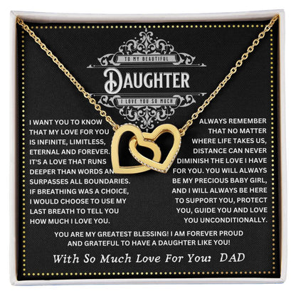 JGF Jewelry Gifts for Family My Daughter Is An RN Nurse Necklace From Dad