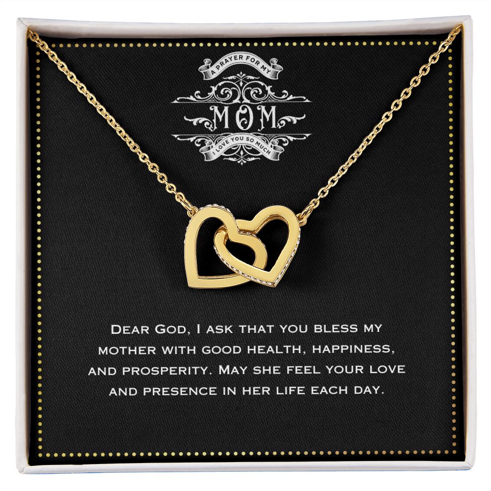 JGF Jewelry Gifts for Family - Heart Pendant Necklace With Crystal Zircon Jewelry Gifts From Adult Daughter