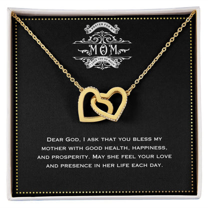 JGF Jewelry Gifts for Family - Heart Pendant Necklace With Crystal Zircon Jewelry Gifts From Adult Daughter