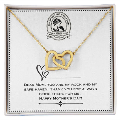 JGF Jewelry Gifts for Family | Pregnancy Necklace for First Time Moms | Sterling Silver Heart Charm Necklace for Women