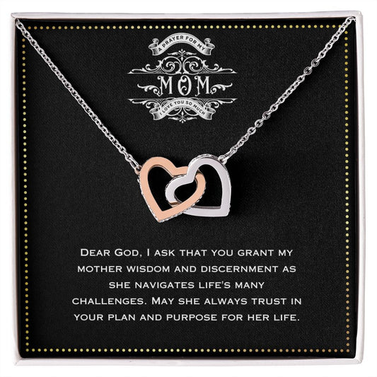 JGF Jewelry Gifts for Family - Simple Silver Heart Necklace Gift For Aunt Mom From Niece And Nephew