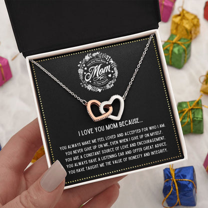 JGF Jewelry Gifts for Family - New Single Mom Gift Basket Necklace Stuffer For Expectant Mother From Sister To Sister