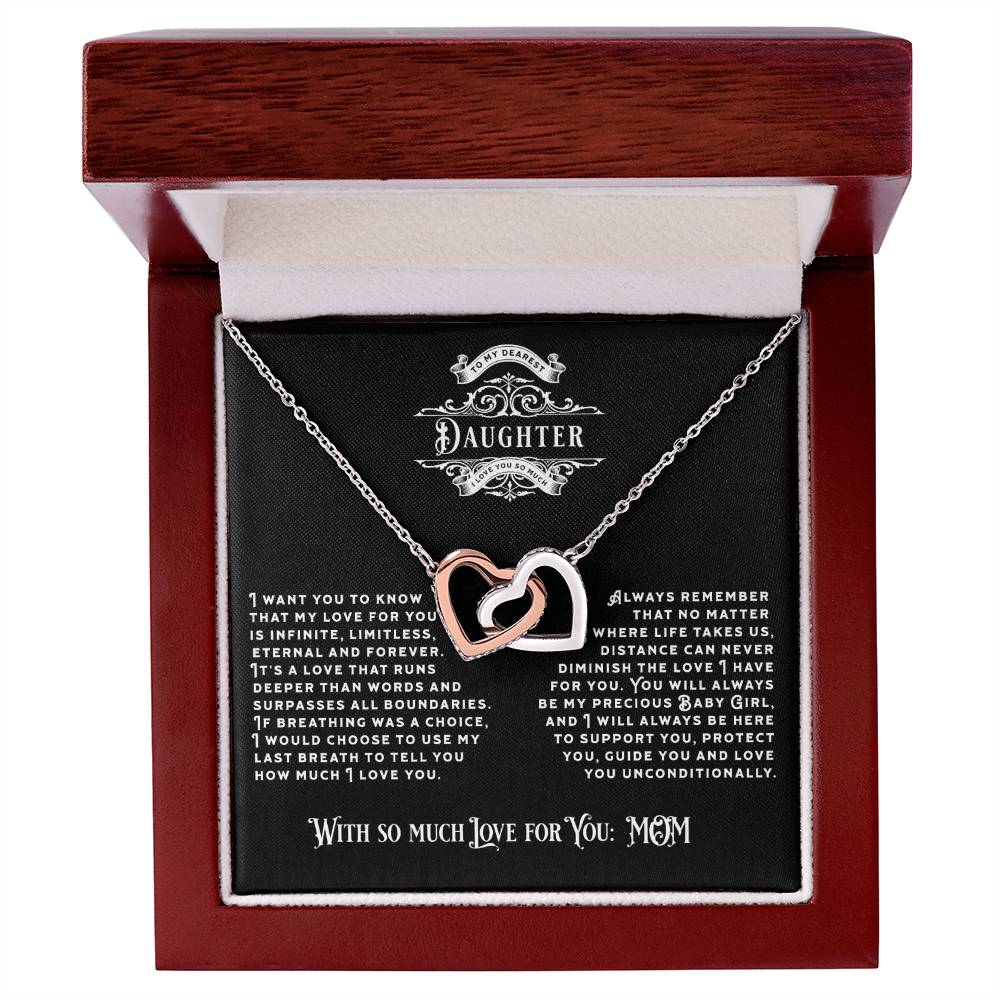 JGF Jewelry Gifts for Family: Beautiful Daughter Gifts from Mom Necklace Sterling Silver Necklace with Heart Pendant