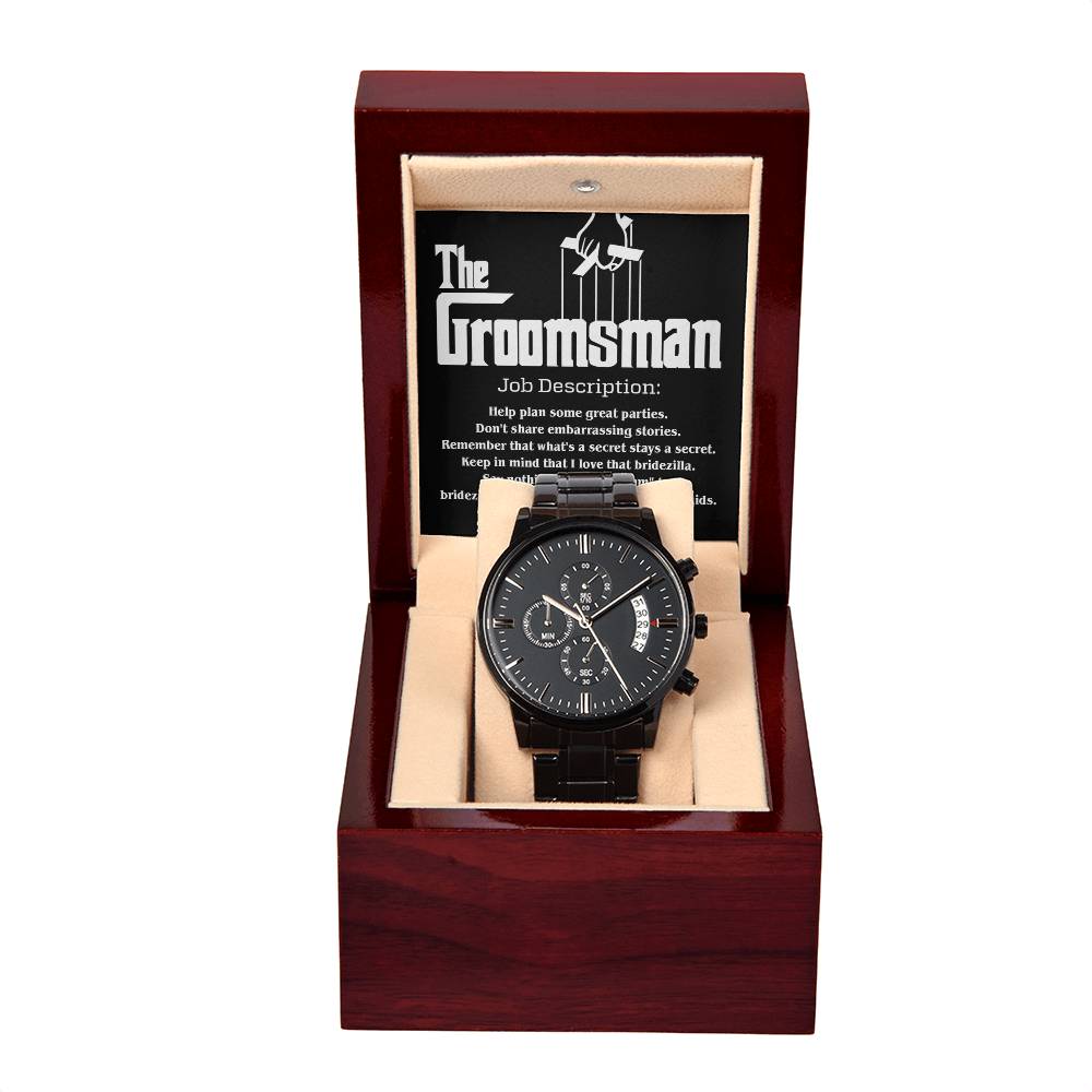 Groomsman-Job Description- Watch