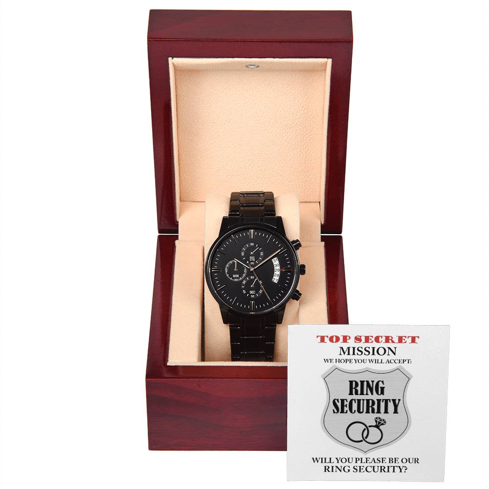 Ring Security-Top Secret Mission- Watch