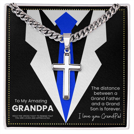 JGF Jewelry Gifts for Family Birthday Gifts For Papa Grandpa Granddaddy Granddad