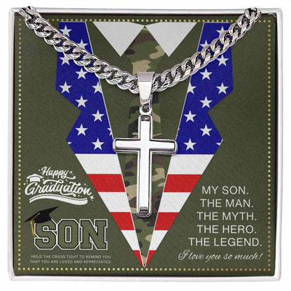 JGF Jewelry Gifts for Family Army Graduation Gifts For My Son 2024