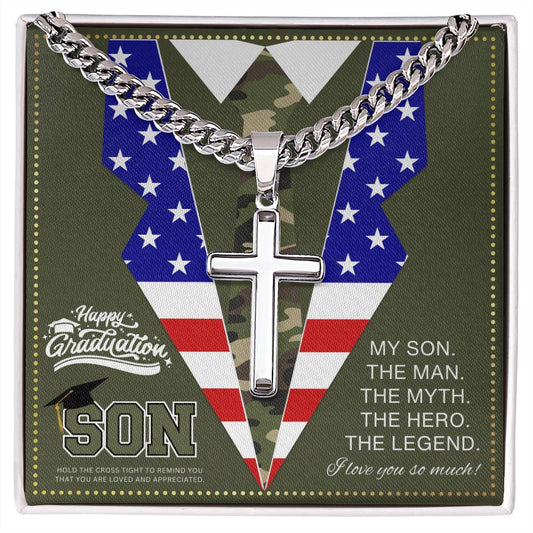 JGF Jewelry Gifts for Family Army Graduation Gifts For My Son 2024