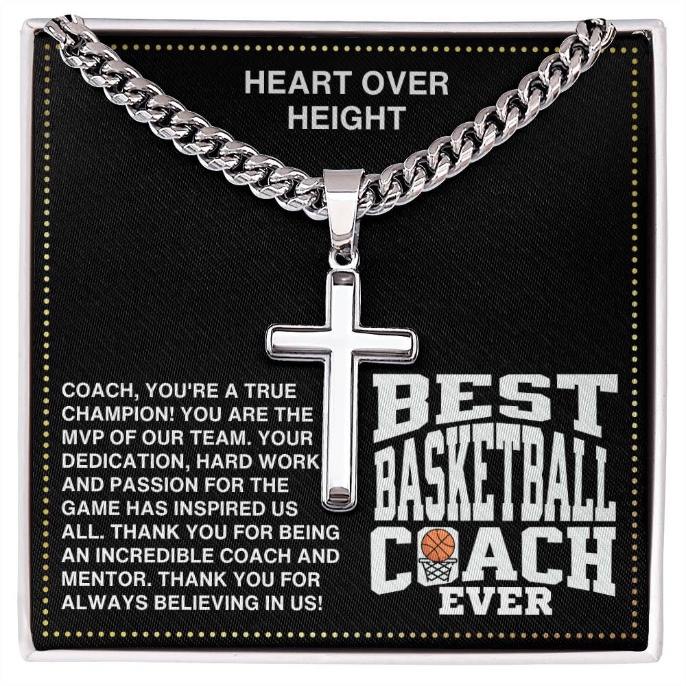 JGF Jewelry Gifts for Family Basketball Necklace For Boys Men