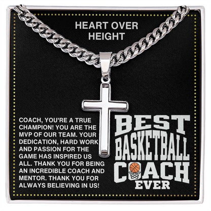 JGF Jewelry Gifts for Family Basketball Necklace For Boys Men