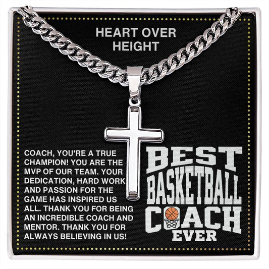 JGF Jewelry Gifts for Family Basketball Necklace For Boys Men