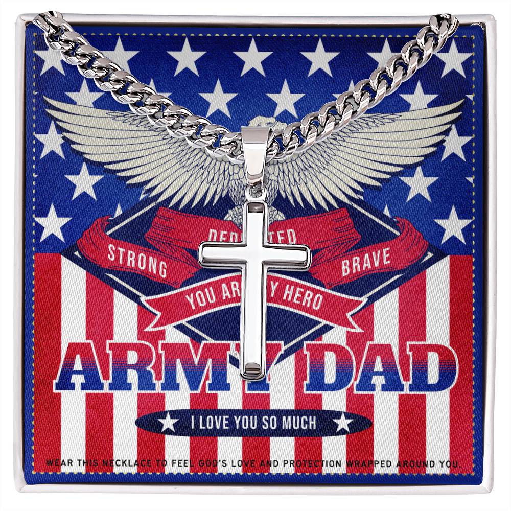 5 JGF Jewelry Gifts for Family US Army Soldier Dad Gifts For Men
