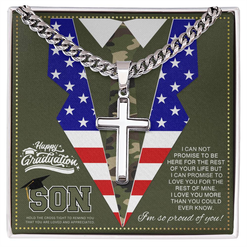 JGF Jewelry Gifts for Family Military Son Gifts