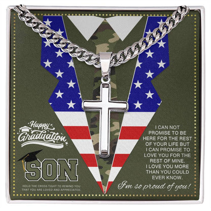 JGF Jewelry Gifts for Family Military Son Gifts
