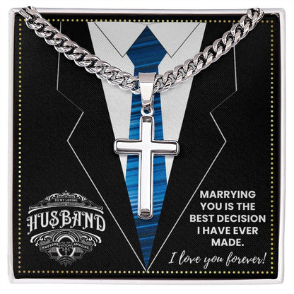 JGF Jewelry Gifts for Family 1st First Wedding Anniversary Card For Him Husband