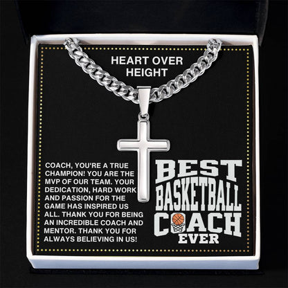 JGF Jewelry Gifts for Family Basketball Necklace For Boys Men