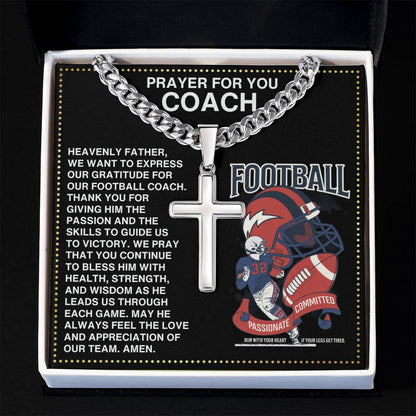 JGF Jewelry Gifts for Family Assistant Football Coach Appreciation Gift Ideas