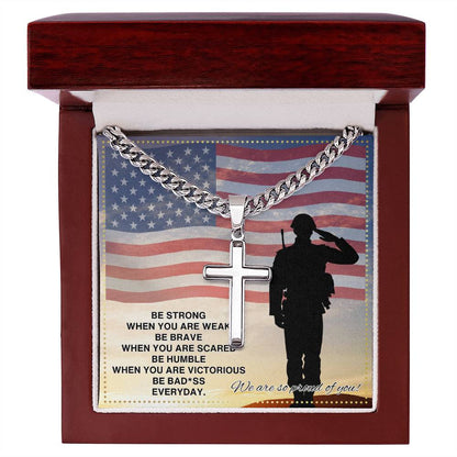 JGF Jewelry Gifts for Family Army Necklace For Men