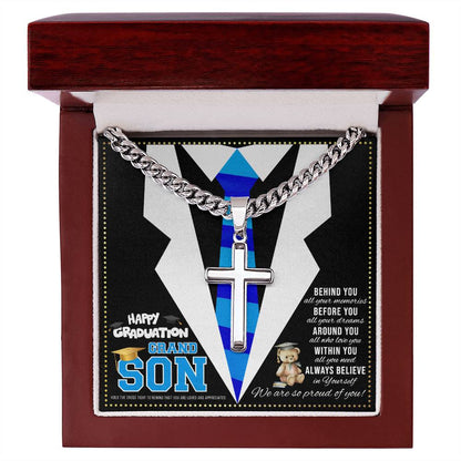 JGF Jewelry Gifts for Family 8th Graduation Gifts For Grandson