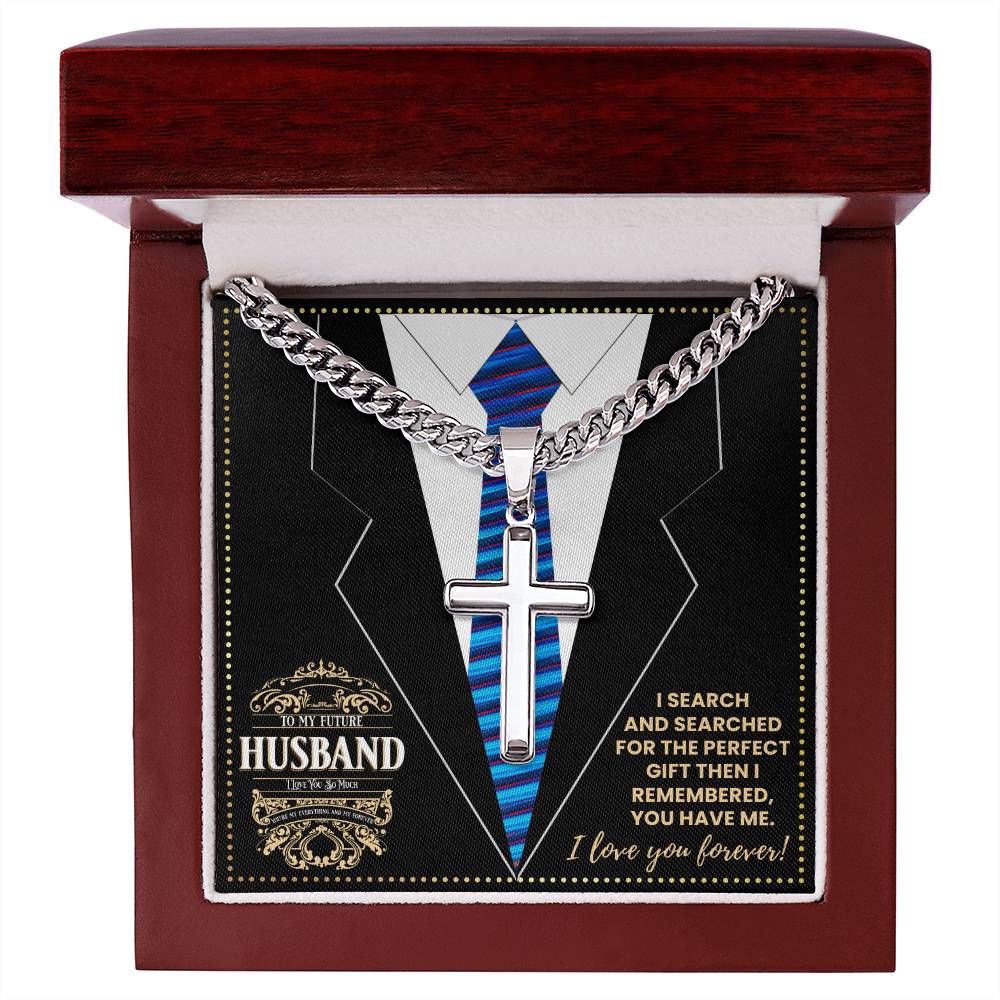 JGF Jewelry Gifts for Family To My Future Husband Message Card
