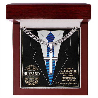 JGF Jewelry Gifts for Family To My Future Husband Message Card