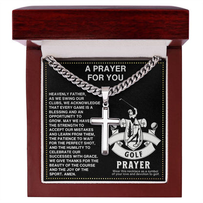 JGF Jewelry Gifts for Family Golf Prayer