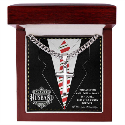 JGF Jewelry Gifts for Family Cross Necklace Jewelry For My Future Husband