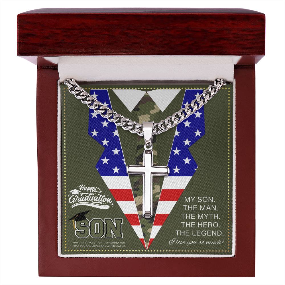 JGF Jewelry Gifts for Family Army Graduation Gifts For My Son 2024