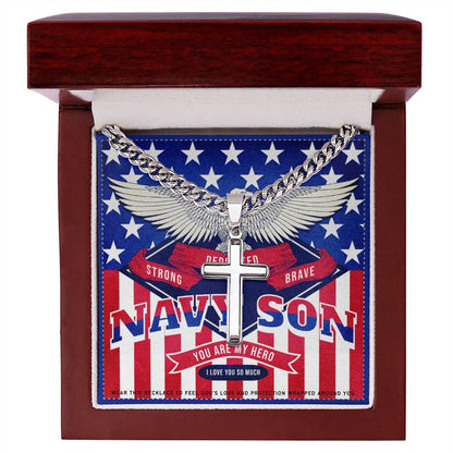 10 JGF Jewelry Gifts for Family US Navy Son Gifts For Men