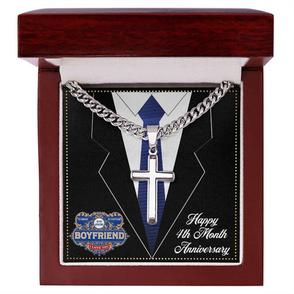 JGF Jewelry Gifts for Family 4 Fourth Four Month Anniversary For Boyfriend