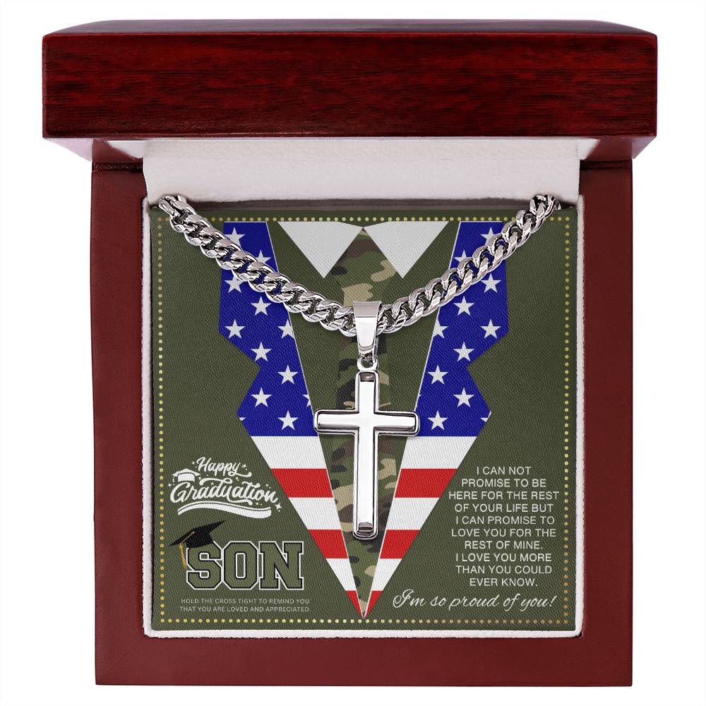 JGF Jewelry Gifts for Family Military Son Gifts