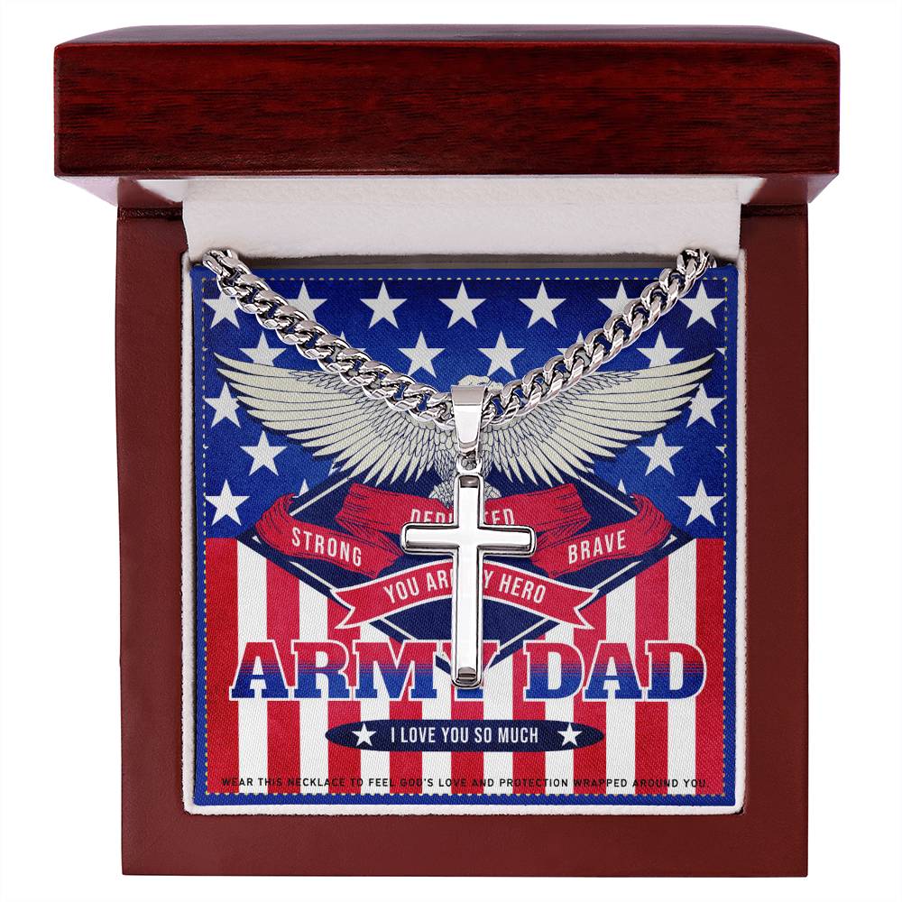 5 JGF Jewelry Gifts for Family US Army Soldier Dad Gifts For Men