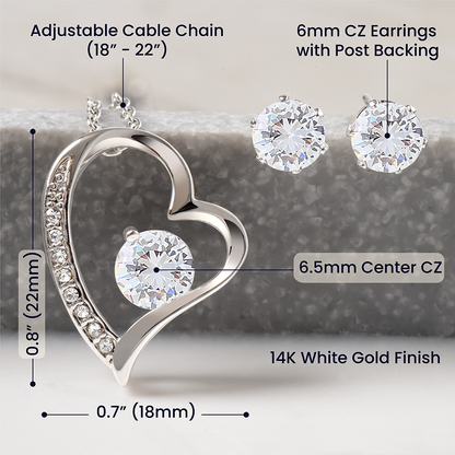 JGF Jewelry Gifts for Family | 15 Year Old Teenage Girl Birthday Gift Ideas | Heart Shaped Pendant Necklace Sterling Silver