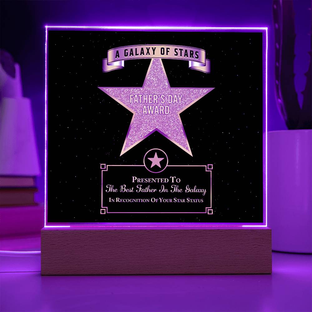 Dad-Galaxy Of Stars-Acrylic