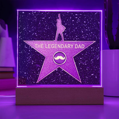 Dad-The Legendary Dad-Acrylic