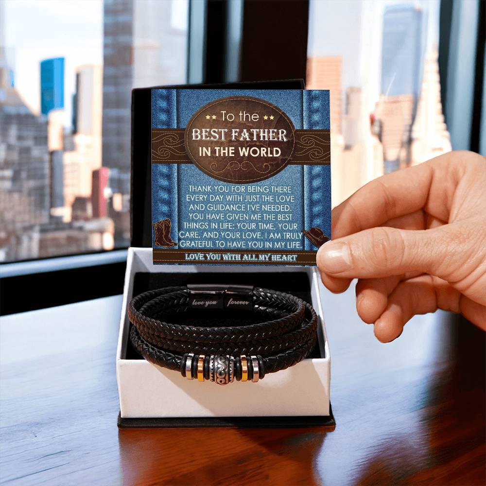 Dad-All My Heart-Bracelet